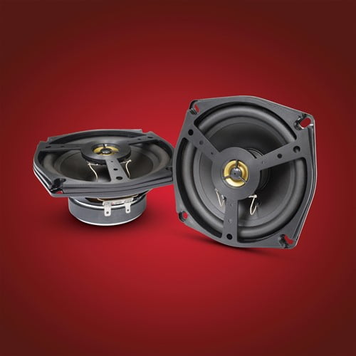 Show Chrome Coaxial Speakers 4.5" 13-104 Show Chrome Coaxial Speakers 4.5" 13-104